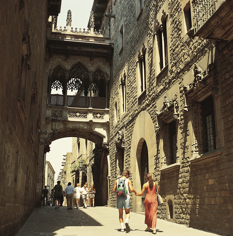 Carrer del Bisbe © Espai d'imatge Turisme de Barcelona